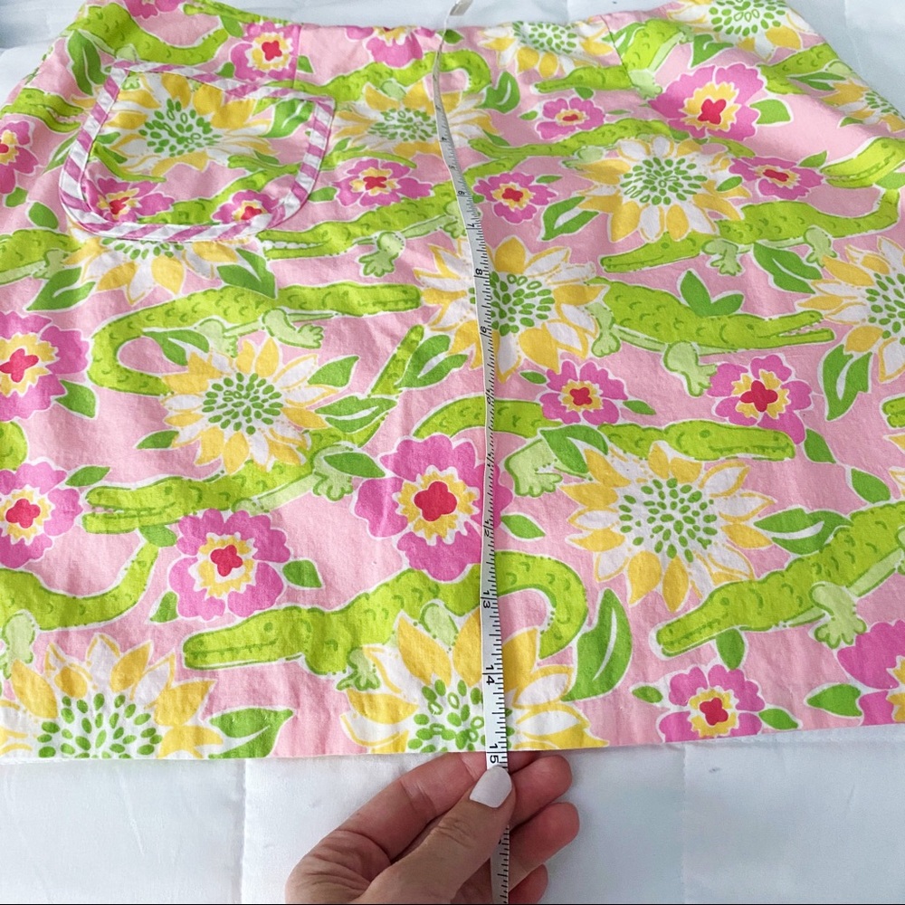 Lilly Pulitzer Croc Monsieur Alligator Skirt - Picture 5 of 5